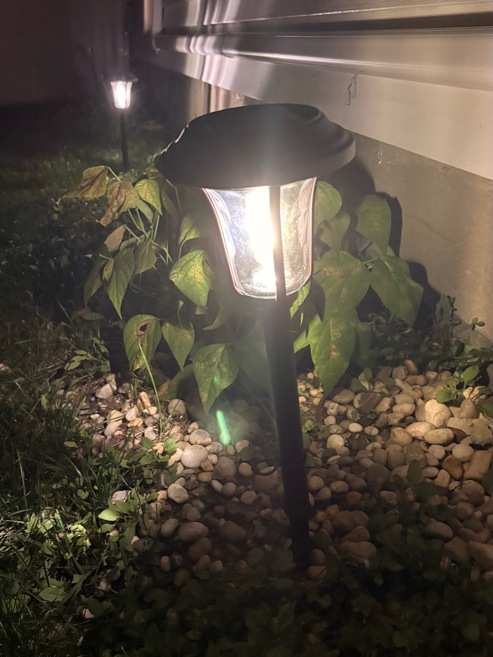 Outdoor Solar Path Light in Black - Home Accents